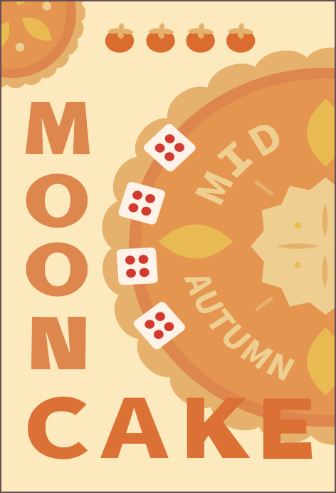 Mooncake and Dice poster